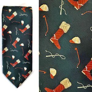 Bravado Tie Necktie Equestrian Horse Riding Theme